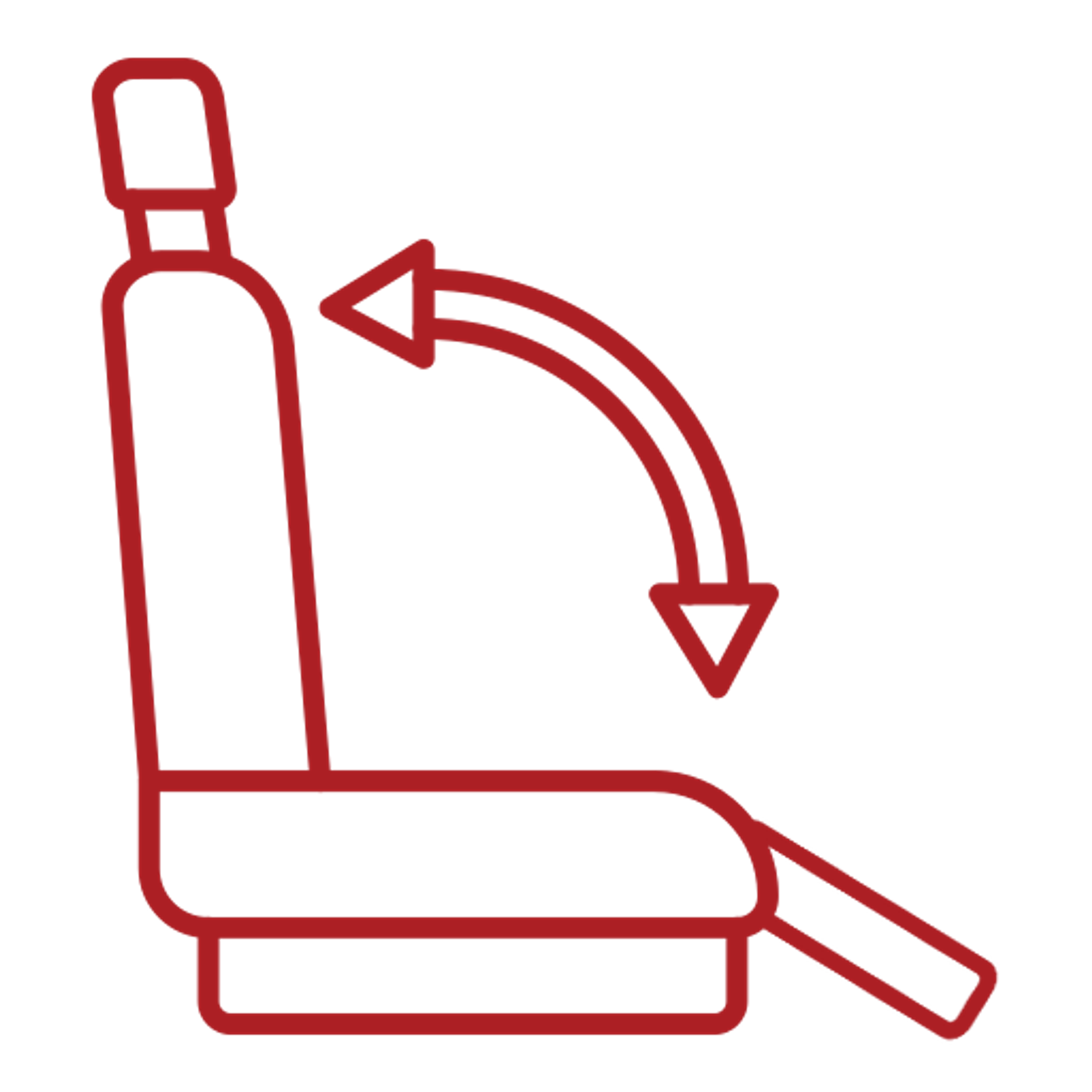 Spacious Leg Room with Recline Seat & Leg Rest